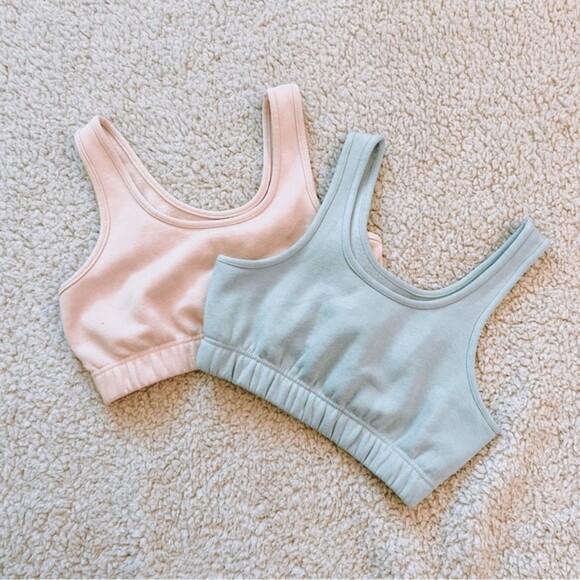 lot of 2 Refuge crop top / sports bralettes - Picture 1 of 5